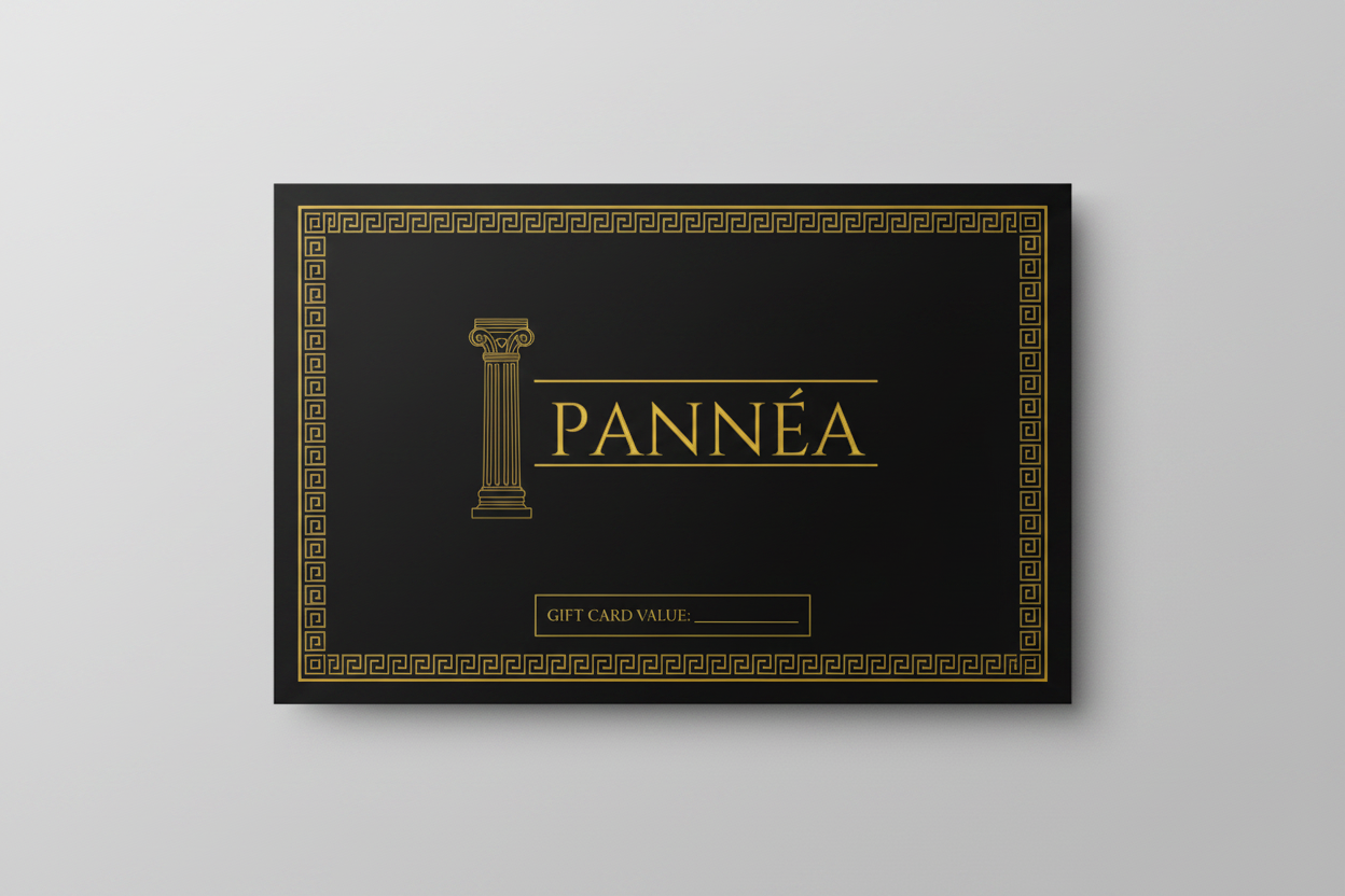Carte cadeau PANNÉA avec colonne